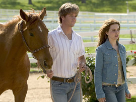 Ryan Kwanten and Alison Lohman in Flicka